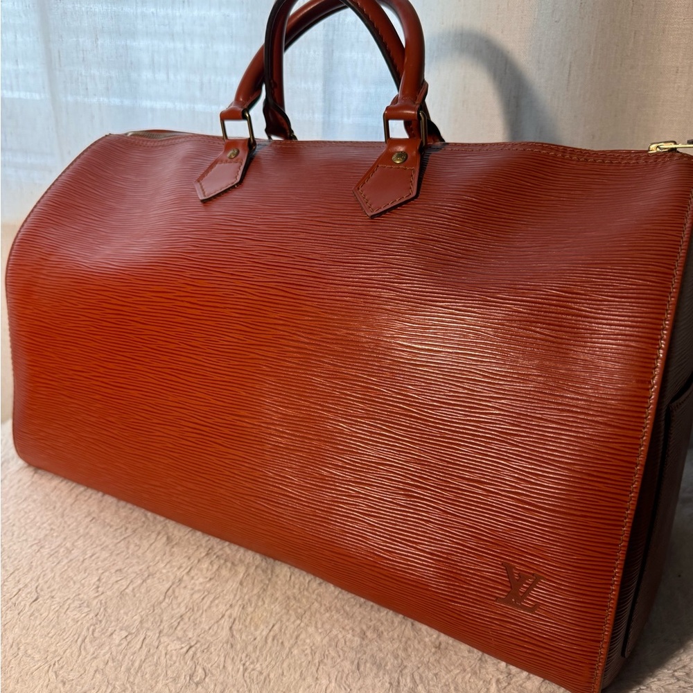 SOLD! LOUIS VUITTON Epi Speedy 30 Kenyan Fawn - Picture 14 of 14